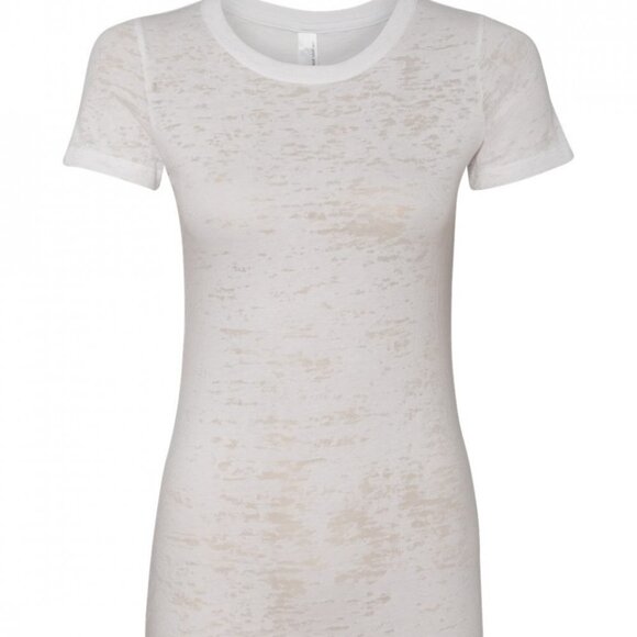 Next Level Apparel Tops - 🌷NEW Next Level White Burnout Tee